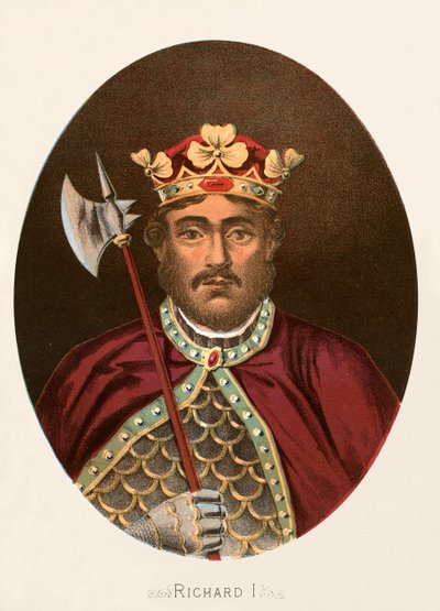 King Richard I by English School